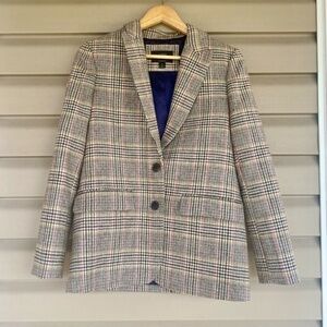 J. Crew Sommerset in Glen Plaid English wool - Size 2